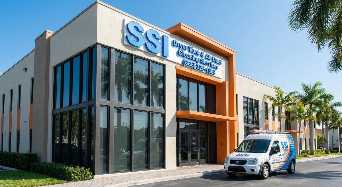 SSI Dryer Vent & Air Duct Cleaning Services storefront in Miami FL